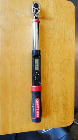 Craftsman Digital Torque Wrench 3/8