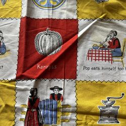 Beautiful Vintage Table Cloth