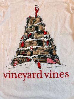 Vineyard Vines Christmas Tree Traps Tee