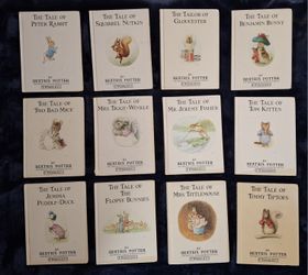 Peter Rabbit hardcover collectors bookset 1989 edition