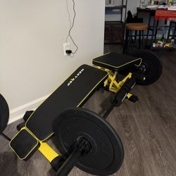 6ft Barbell with CAP Barbell Rubber 15lbs 