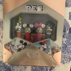 Disney 100th Pez Tun Container