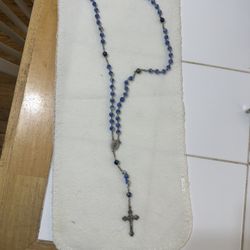 Beautiful glass rosary