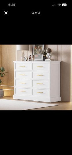 Brand new luxury eight dresser drawer for 140