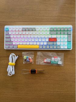 Mechanical Keyboard - Bluetooth Nuphy Air96 Blue Switches