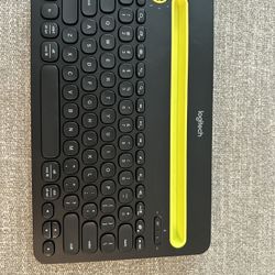 Logitech Bluetooth Multi-Device Keyboard K480 for Computers. Tablets and Smartphones