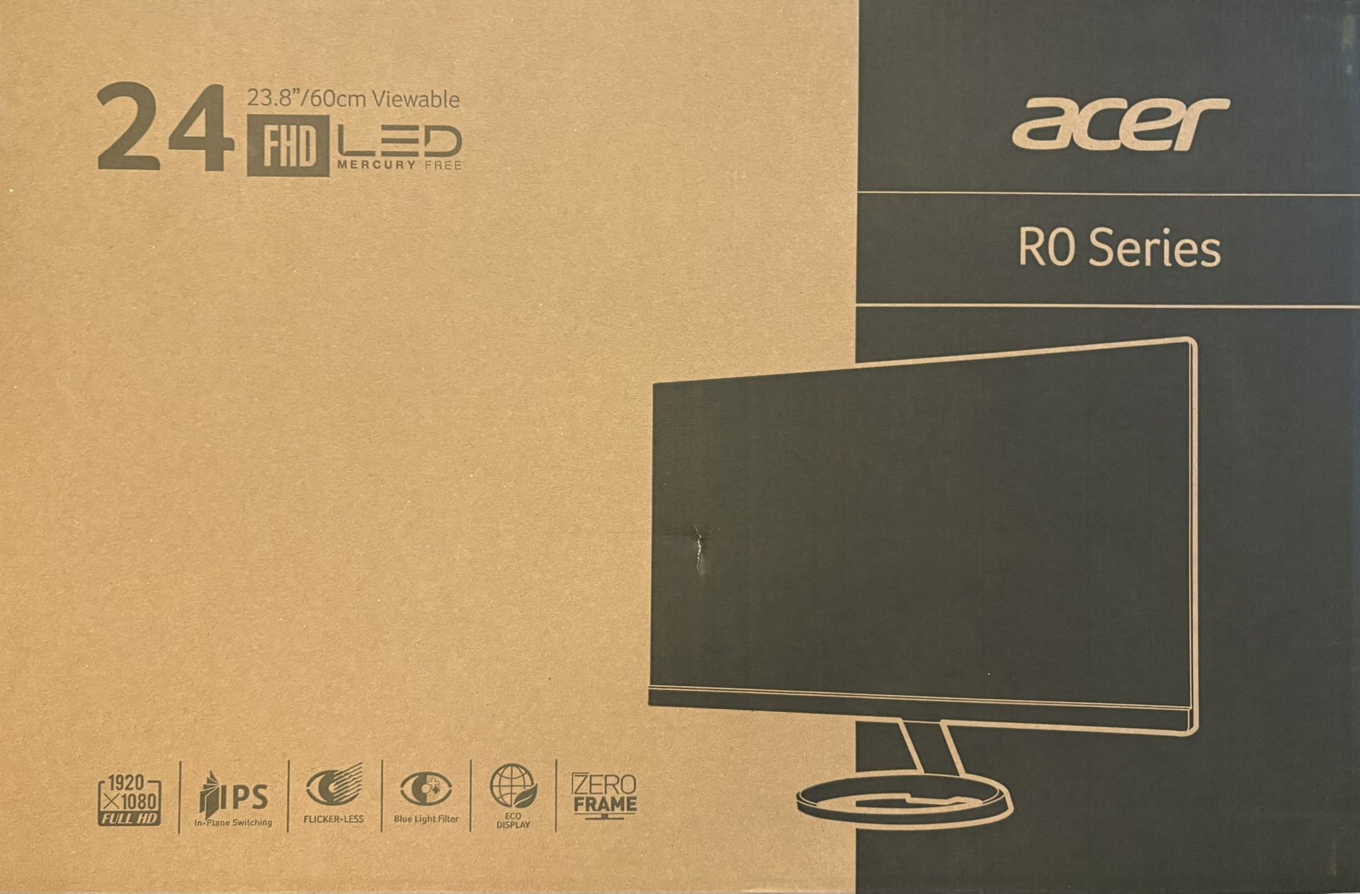 💻 Brand New 24” Acer R0 Series 1080p Monitors - Original Box