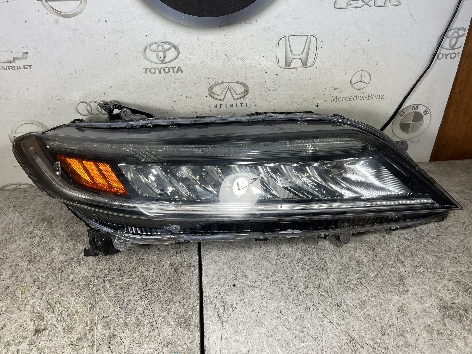 2016 2017 Honda Accord Coupe Passenger RH Right LED Headlight OEM