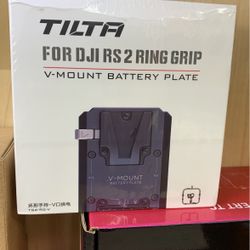 Tilta Battery Plate for DJI RS 2/RS 3/RS 3 Pro Ring Grip (V-Mount)