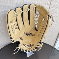 Pre- Owned Youth Rawlings Sure Catch Baseball Glove LHT P115CBMT Size 11.5 inch