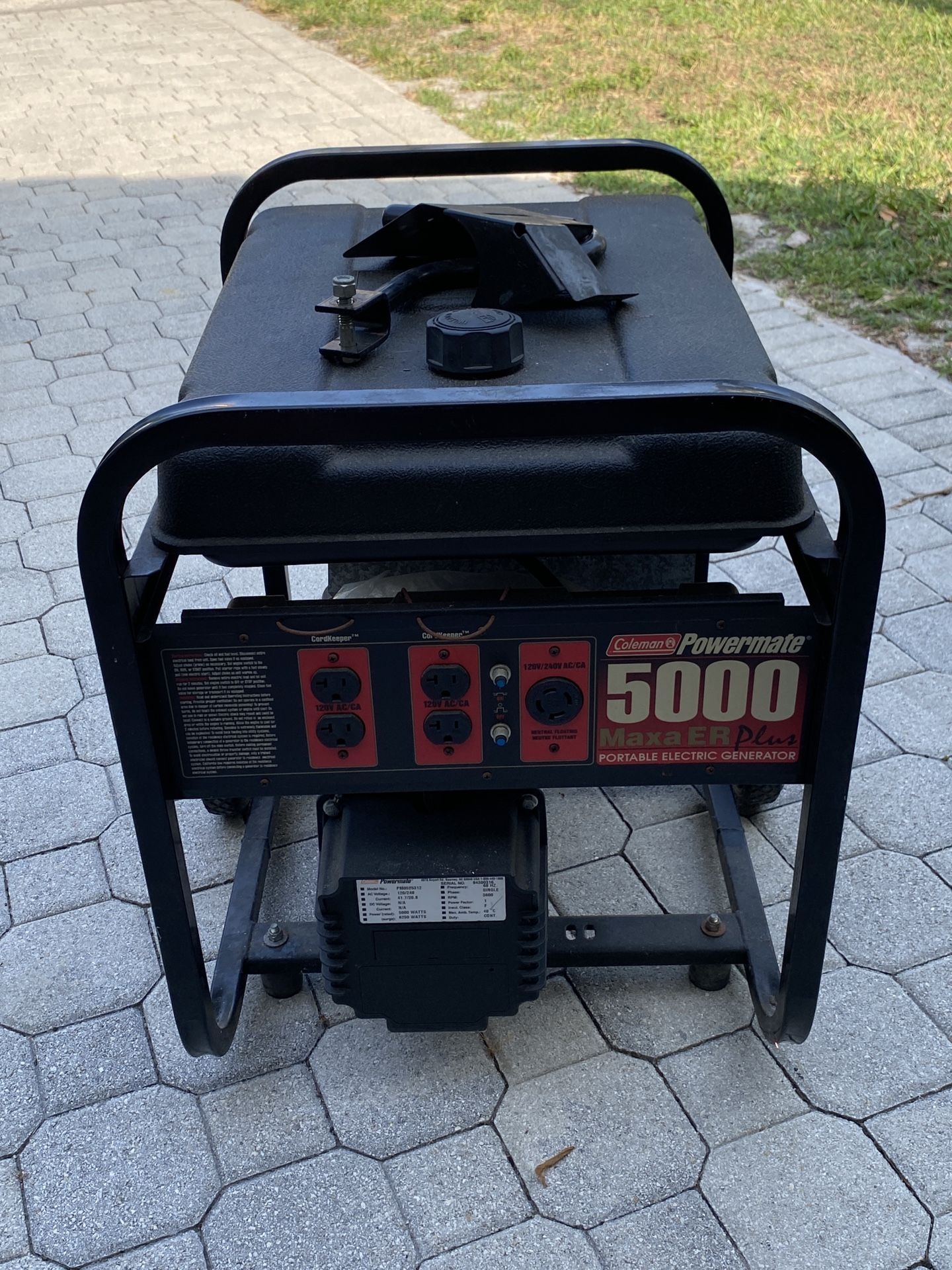 Powermate 5000 Watt 10 HP Generator