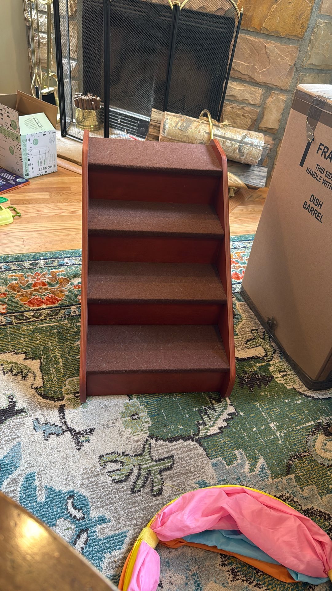 Wooden Dog Stairs