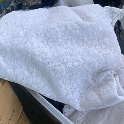 Manteles Blancos Usados