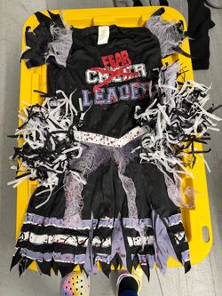 Cheerleader zombie girls costume