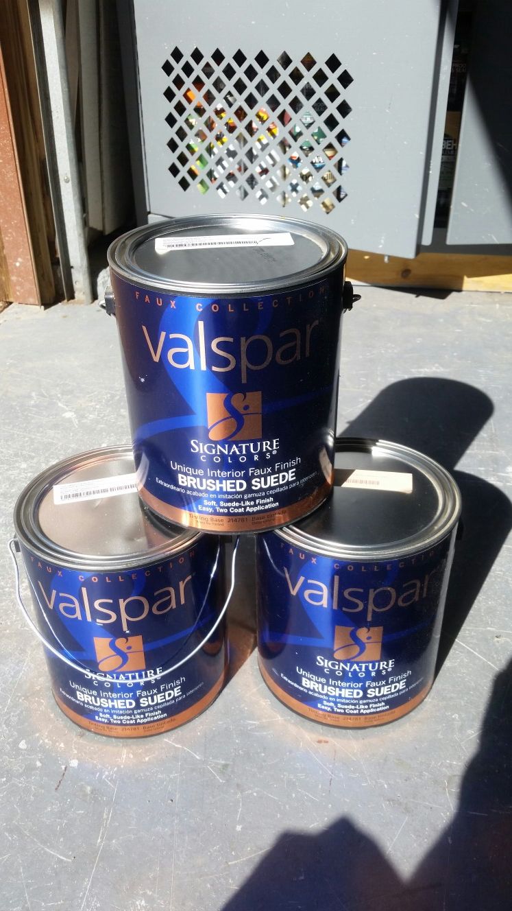 Valspar brushed suede paint - Palomino blanket