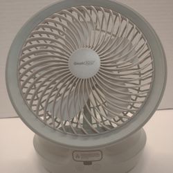 Geekaire Rechargeable Portable Foldable Fan With Nightlight 