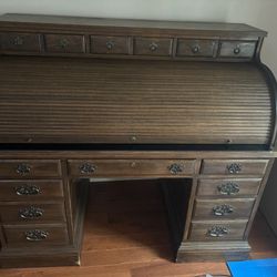 Antique Ethan Allen Rolltop