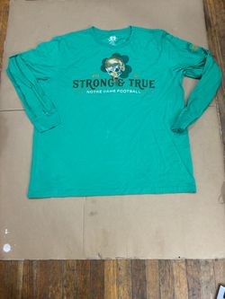 4269 sz 4xl Notre Dame Football 2021 Long Sleeve Shirt