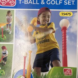 Toy T Ball And Golf Set