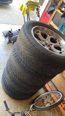 20 rims with tires 4