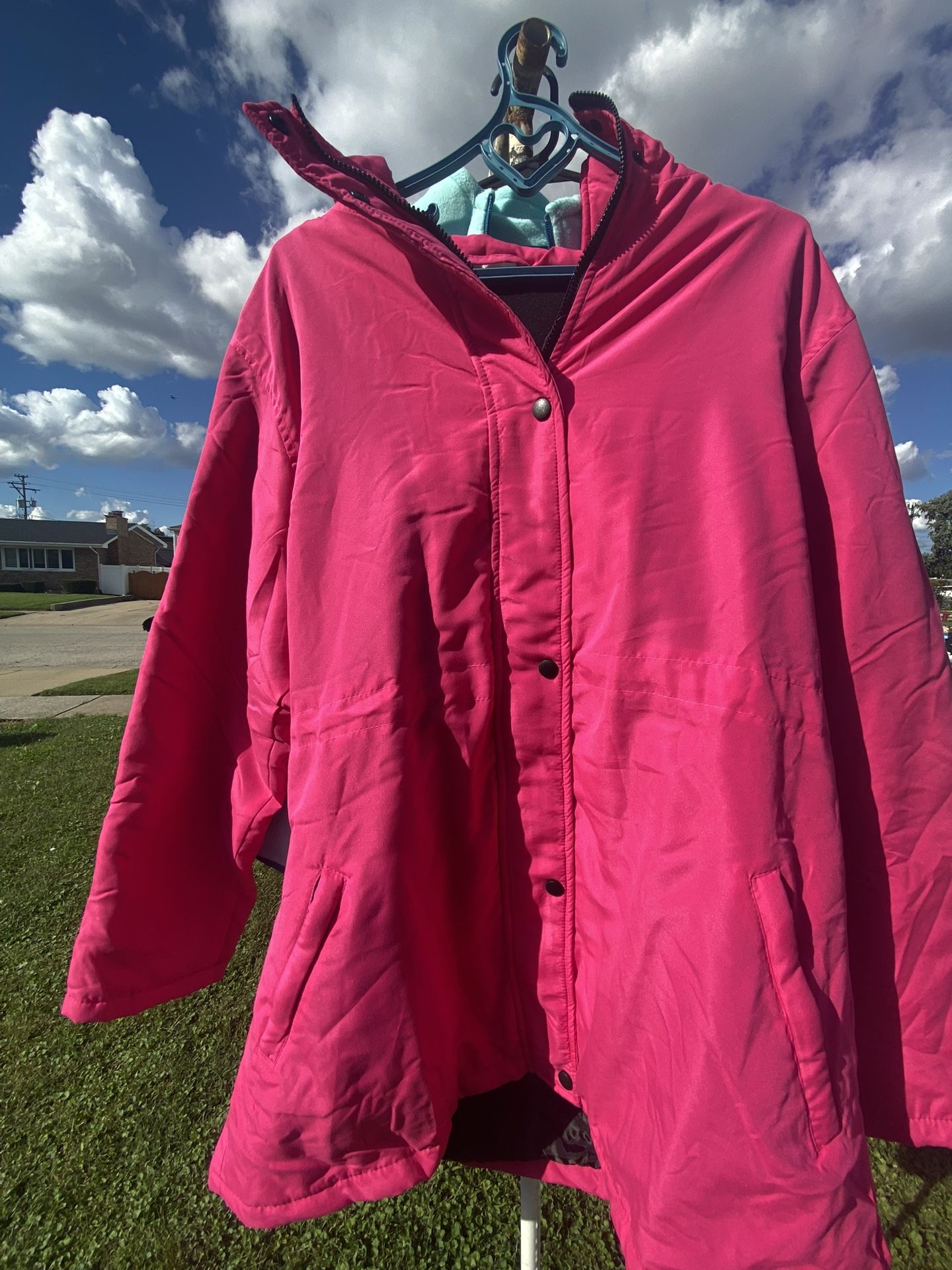 Women Jacket Pink New