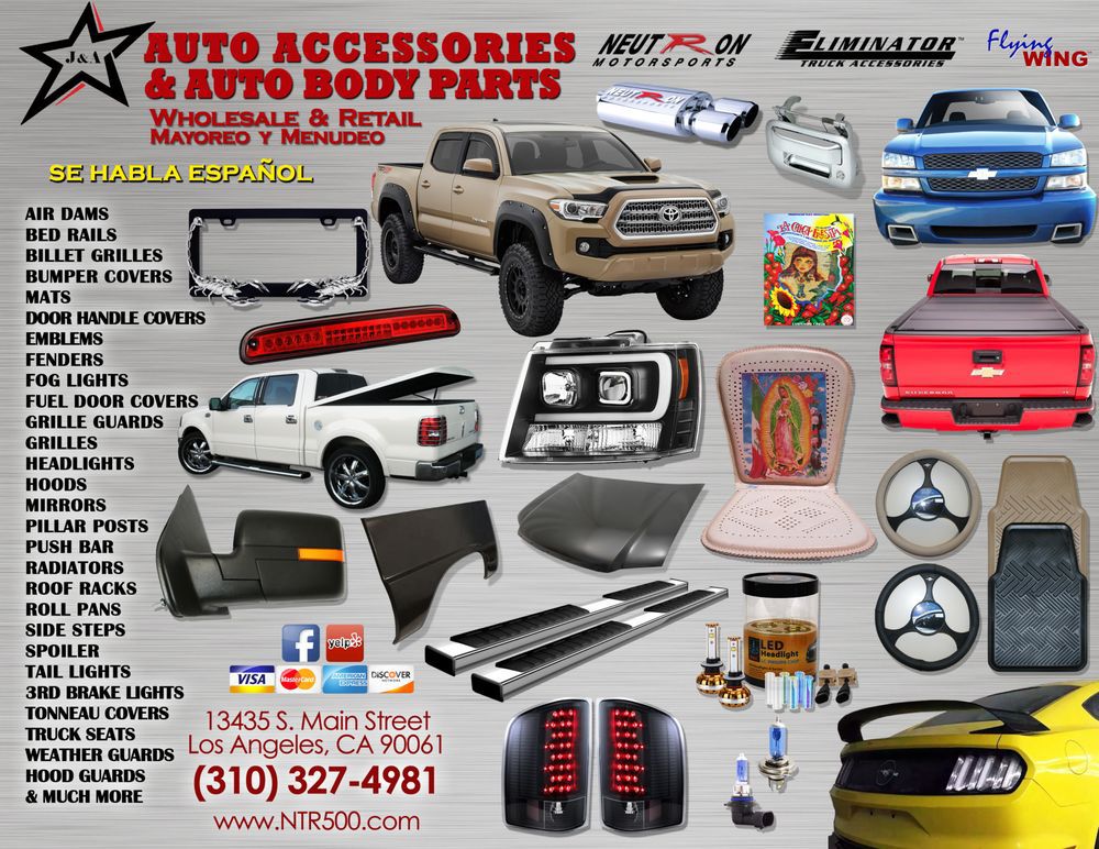 Car and Truck Auto Accessories and Body Parts!