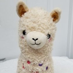 Cream Llama Stuffed Animal 