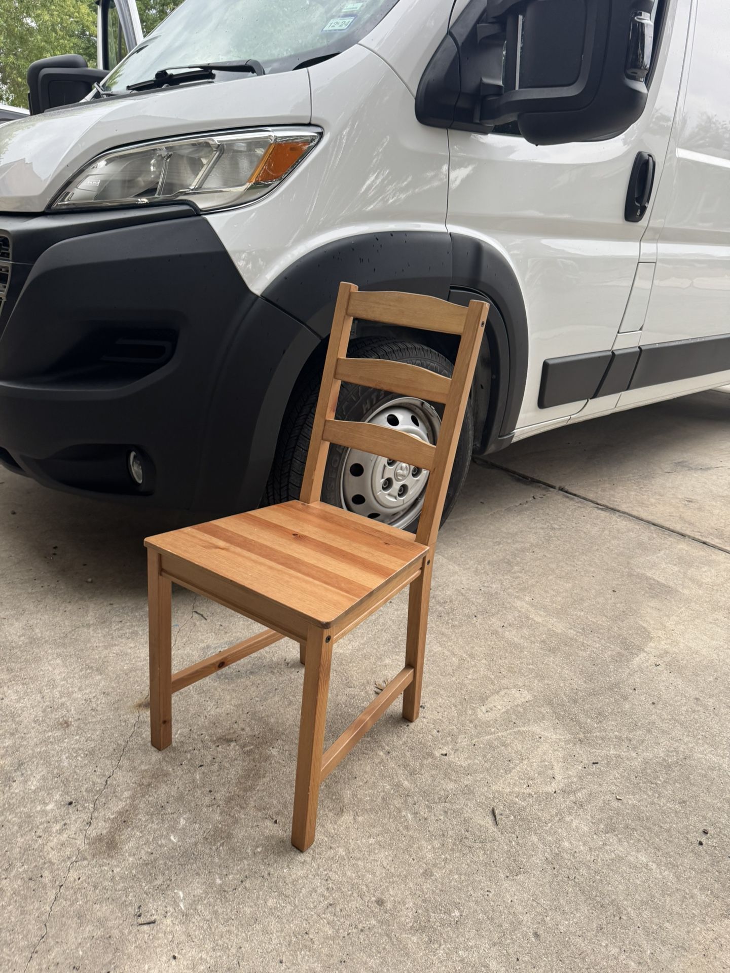 IKEA IVAR Solid Wood Chair – Assembled, Like New