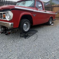 1967 Dodge D100 Swept line