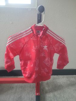 Adidas mickey mouse theme coat with pants