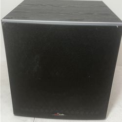 Polk Audio PSW10 10'' Powered Subwoofer 100 Watts Working Minor Imperfection. Used in good condition with some cosmetic blemishes. These blemishes are