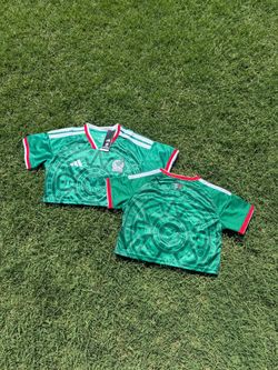 Women/Mujer México Crop Top Jersey/Top Corto (Fan Version/Version Afición)