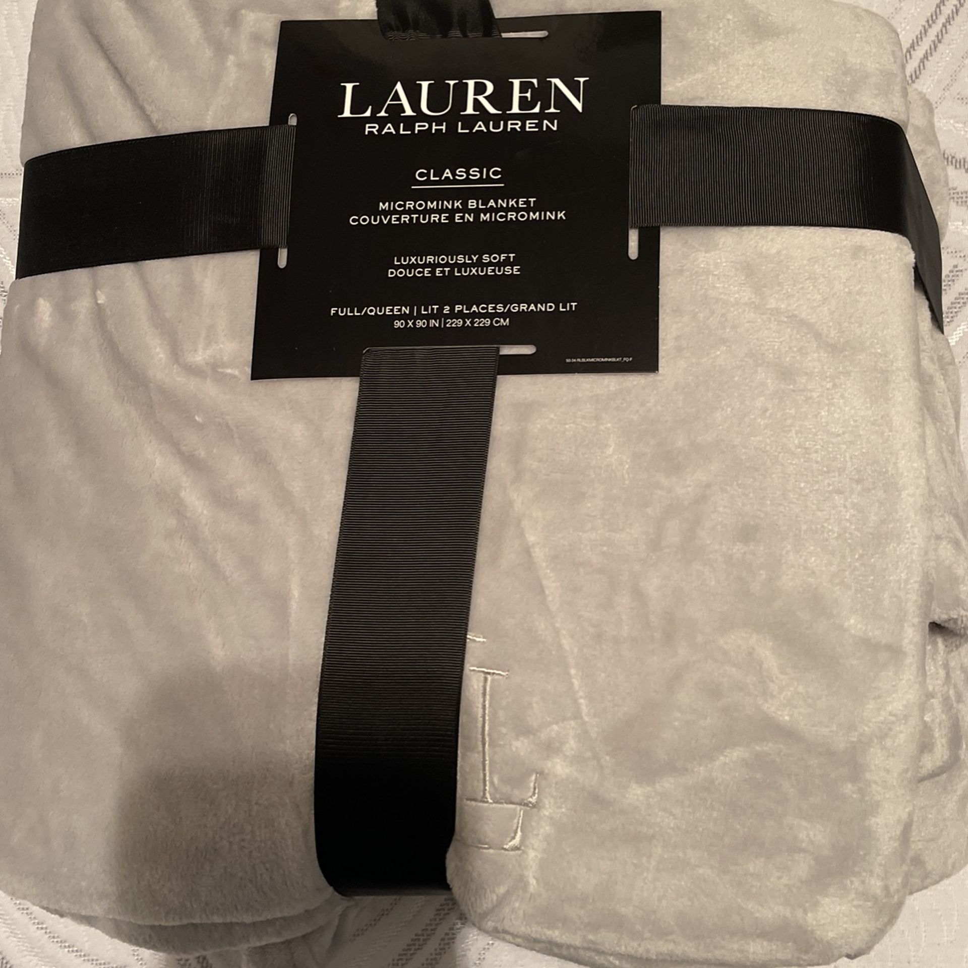 Ralph Lauren Micromink Blanket