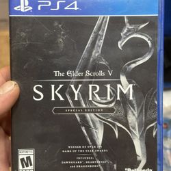 PS4 - Elder Scrolls V: Skyrim