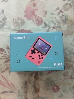 Game Box Plus Handheld Console – Retro Gaming System w/ Preloaded Games NEW