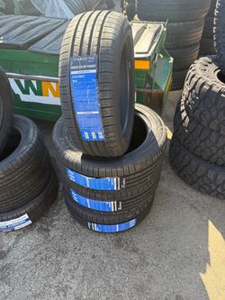 215-55-17 $290 CASH OUT THE DOOR All Season Tires installed (4) New 50,000 Mile Warranty-We Financca