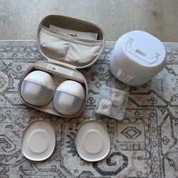 Eufy S1 Pro Wearable Heated Breast Pump LIKE NEW w/ Accessories