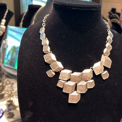 Silver Plated Zinc Necklace 