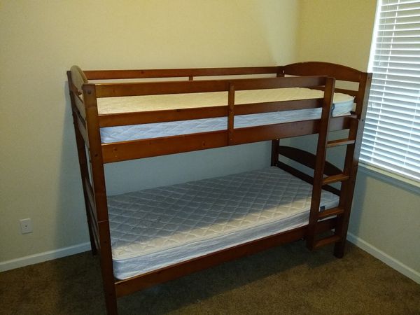 used youth bunk beds with mattress included