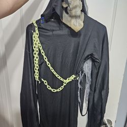 Skeleton Mask, Gloves, Hood, Tunic