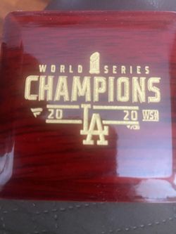Dodgers Future Hall of Fame,Kershaw 2020 W/S Ring