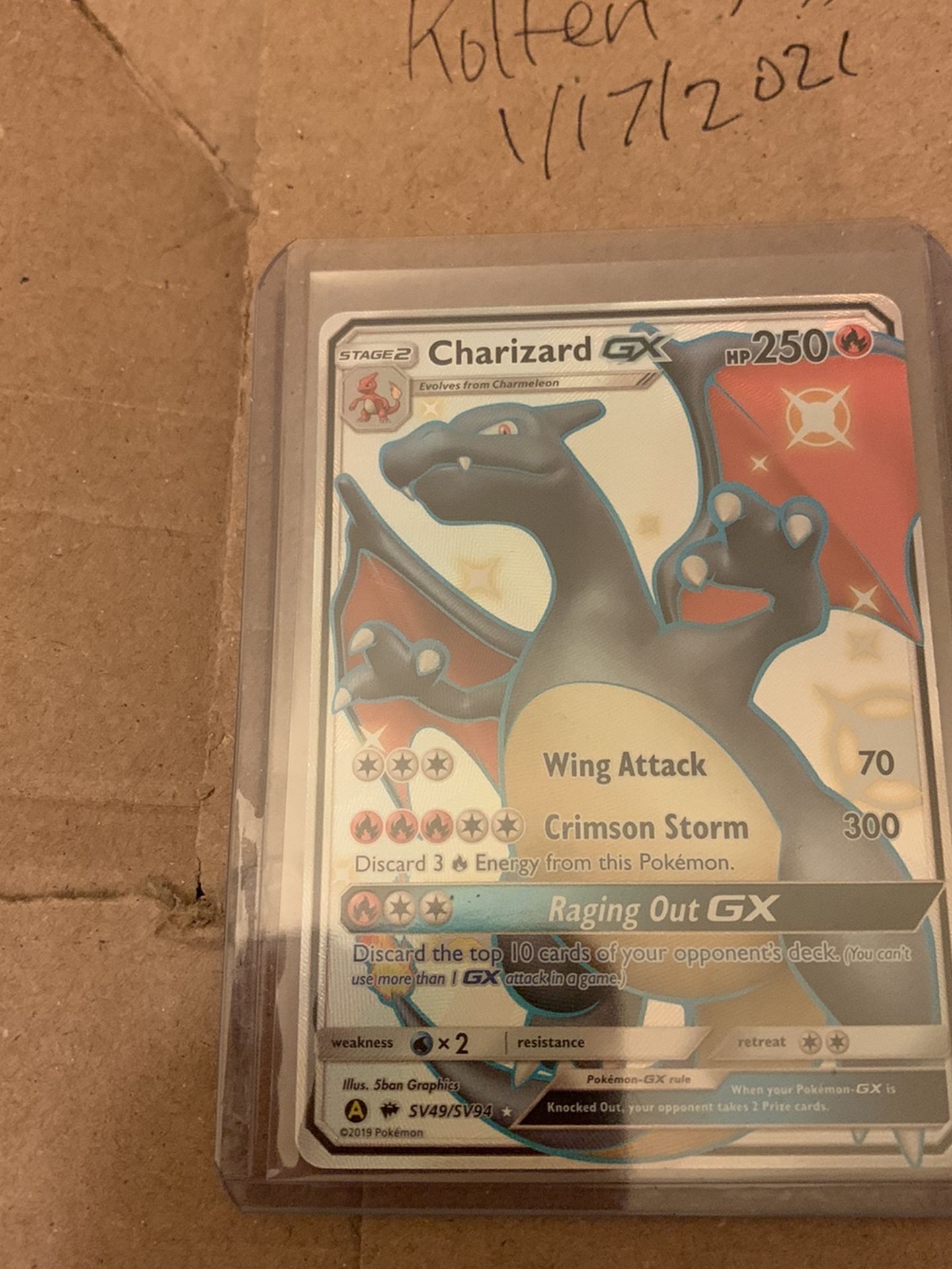 Hidden Fates Charizard
