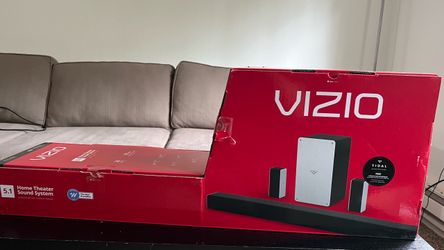 VIZIO 5.1 Home Theater Sound System – Wireless Surround + Subwoofer