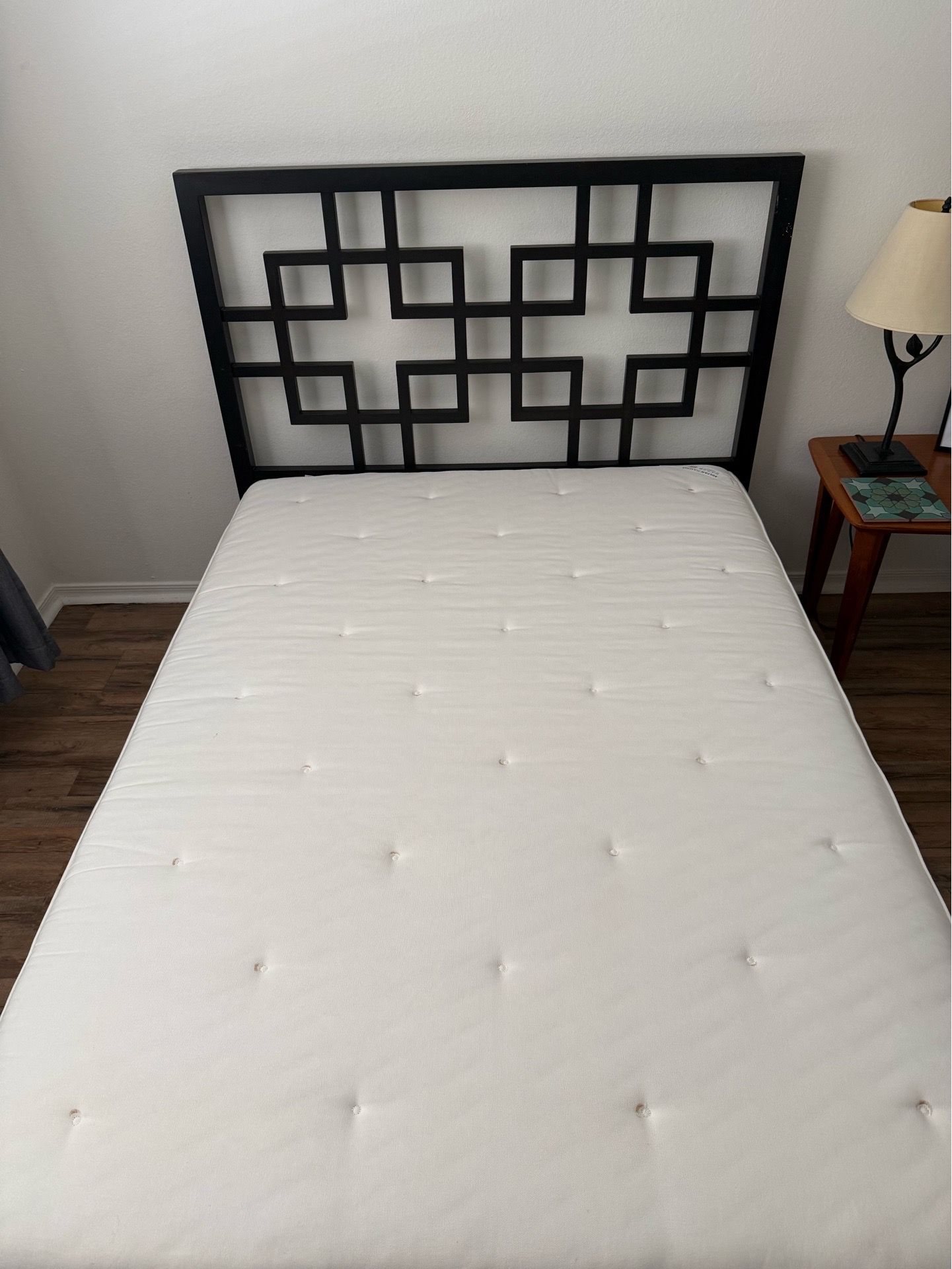 Full Size Bed Frame and Mattress