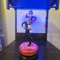 Nuka-Cola Girl holding a bottle