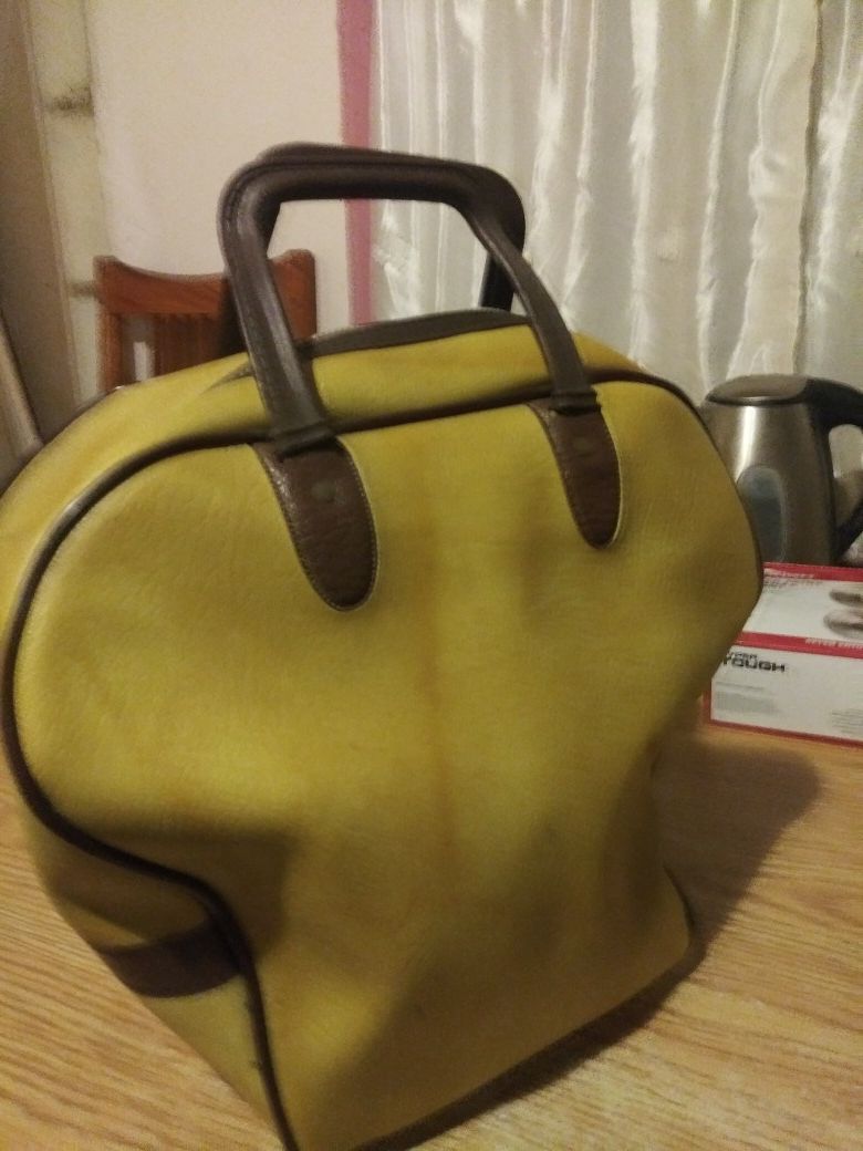 Bowling ball and bag