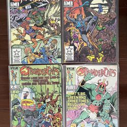 Thundercats #1, #3, #5, #6 Star Comics/Marvel Most In VG Condition