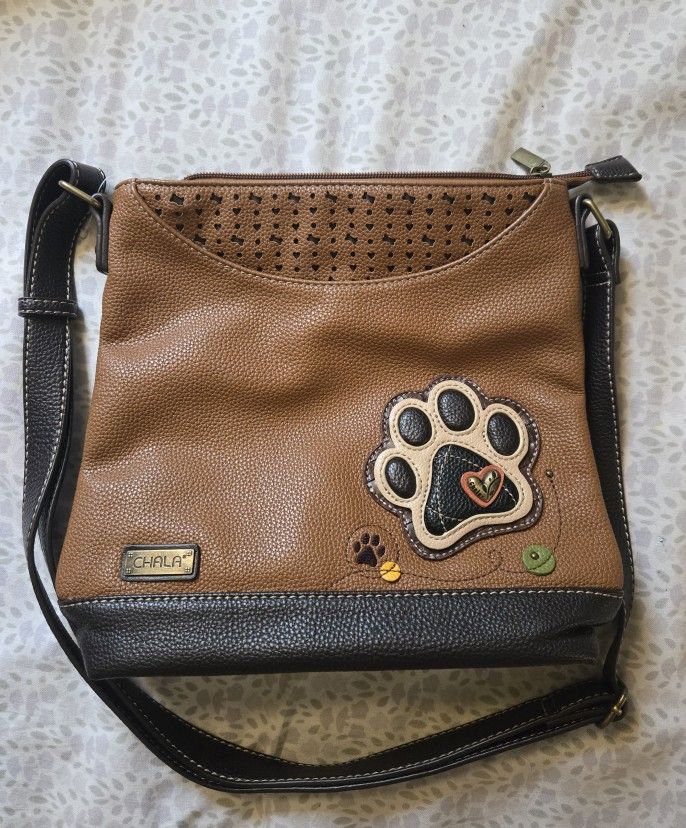 Handbag Paw Print Purse Crossbody
