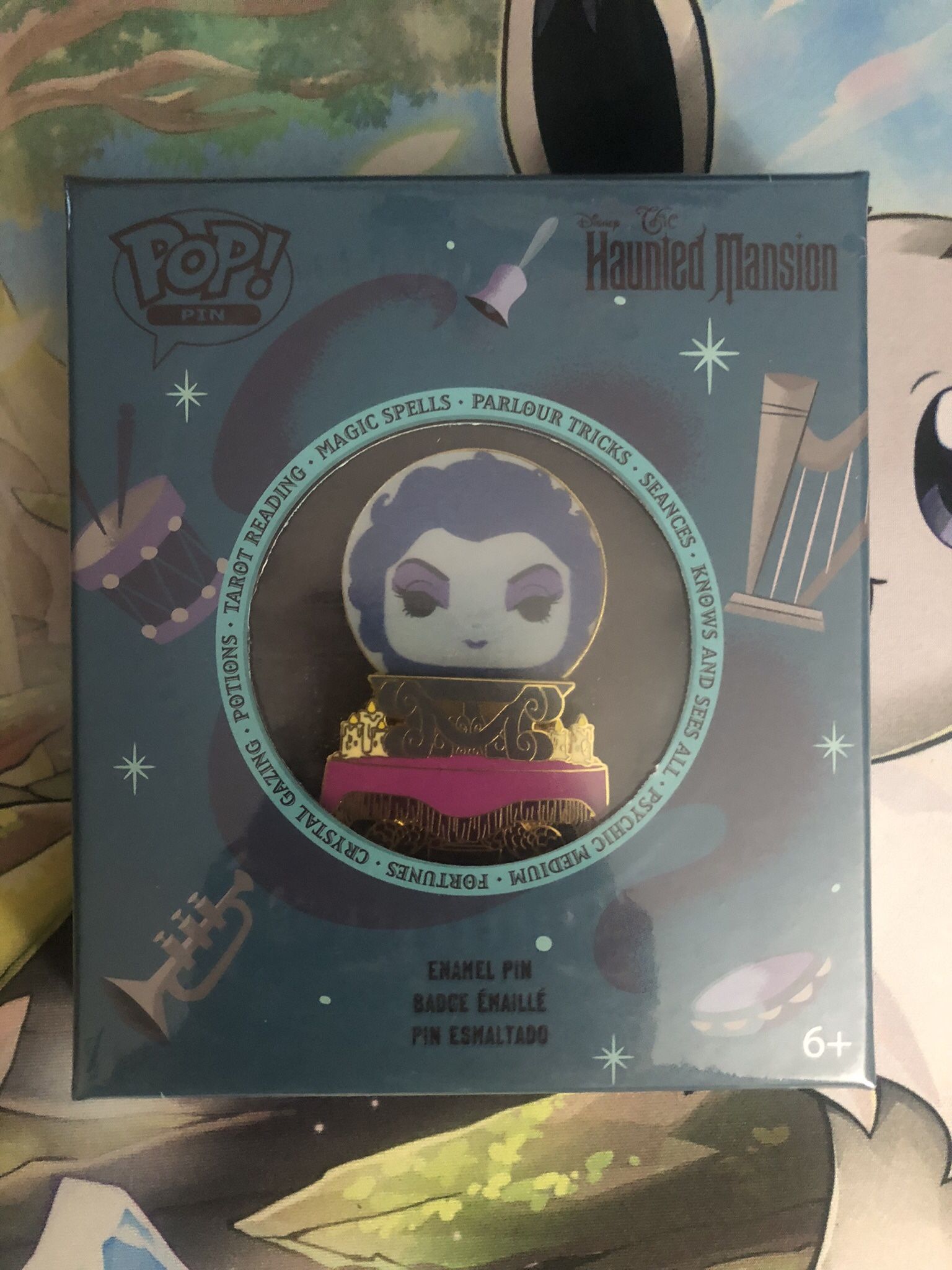 Funko Pop! Pin Disney Haunted Mansion Madame Leota Collector Box Pin