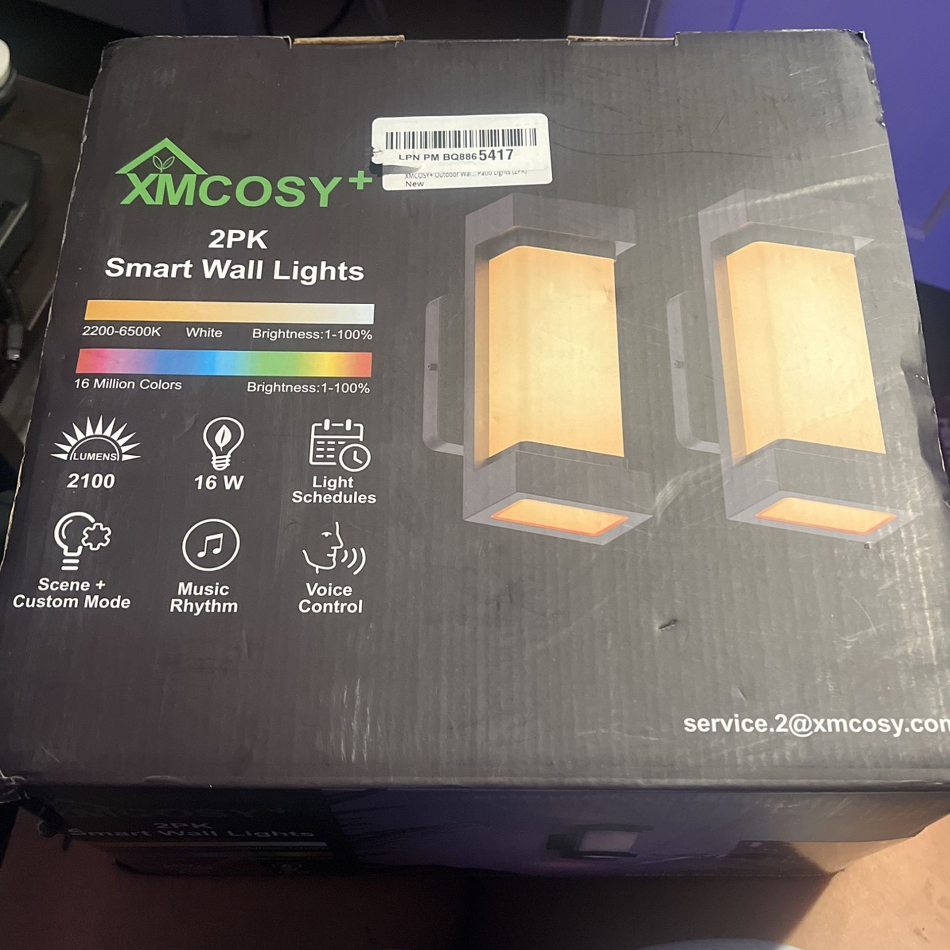 Xmcosy Outdoor Wall Lights